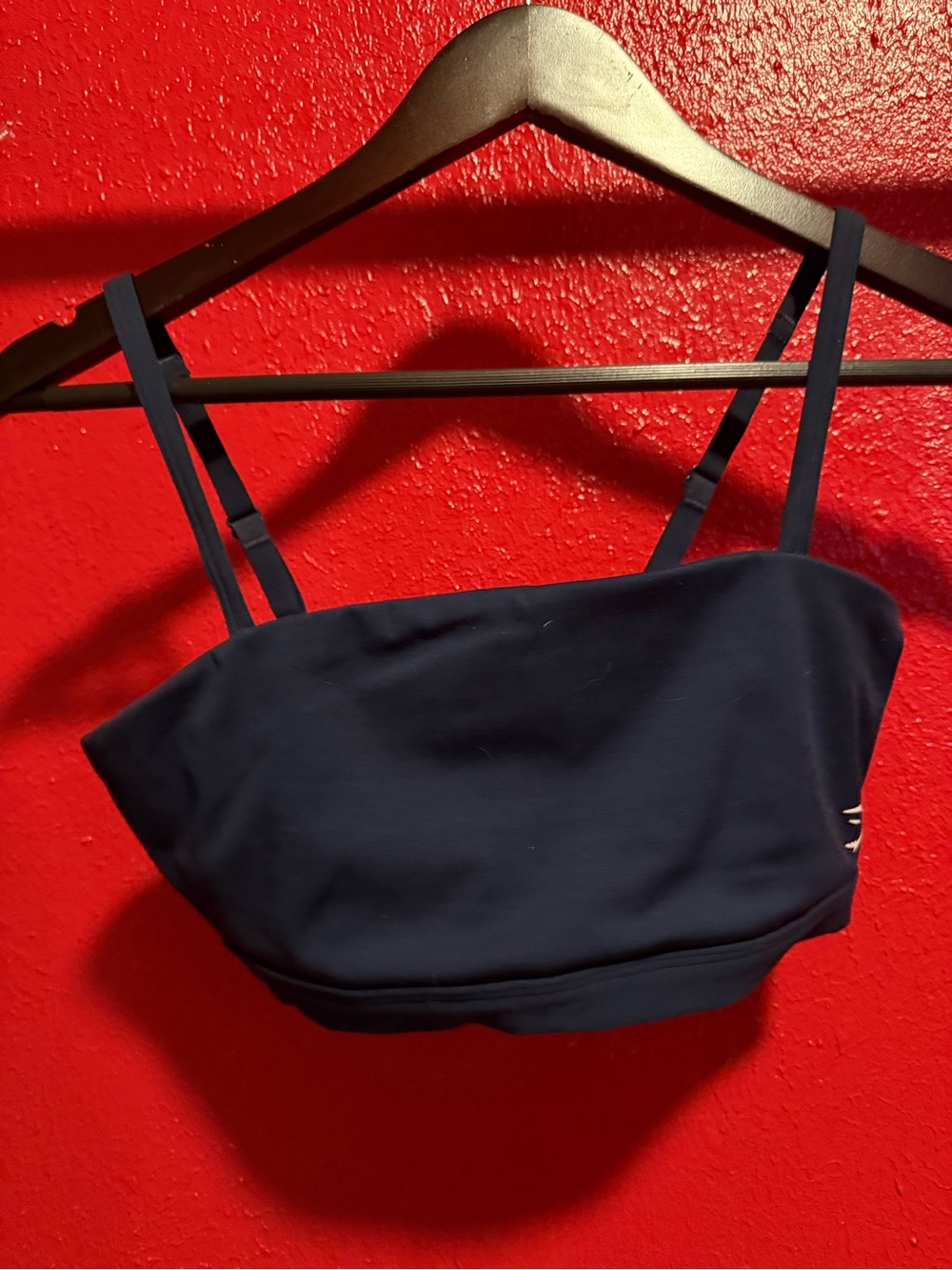 83. Preloved Gymshark Navy Blue Strappy Sports Bra